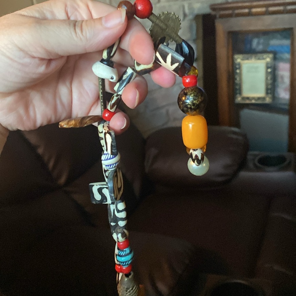 Vintage, amazing, handmade tribal African necklace. (LA) - Picture 14 of 16